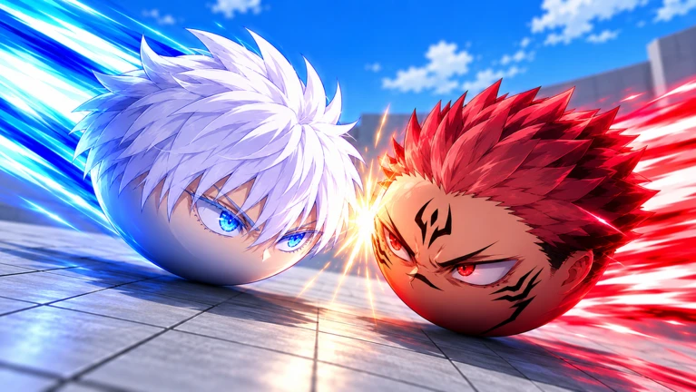 Anime Ball Duels - Gojo vs Sukuna Clash